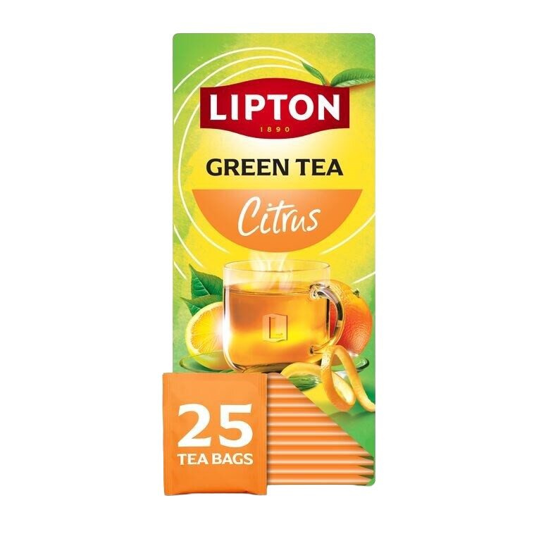 Groene thee citroen