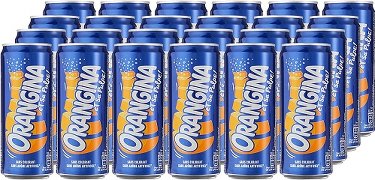 Orangina Limonade original 24 blikken incl. statiegeld