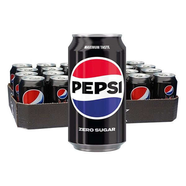 Pepsi Zero blikjes 33 cl (24 stuks) incl. statiegeld